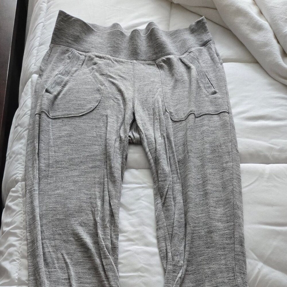 Athleta Restore Jogger - Small Tall - Light Grey